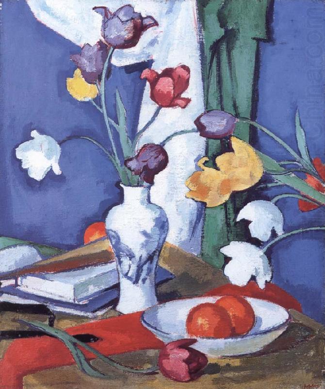 Samuel John Peploe Tulips and Fruit china oil painting image